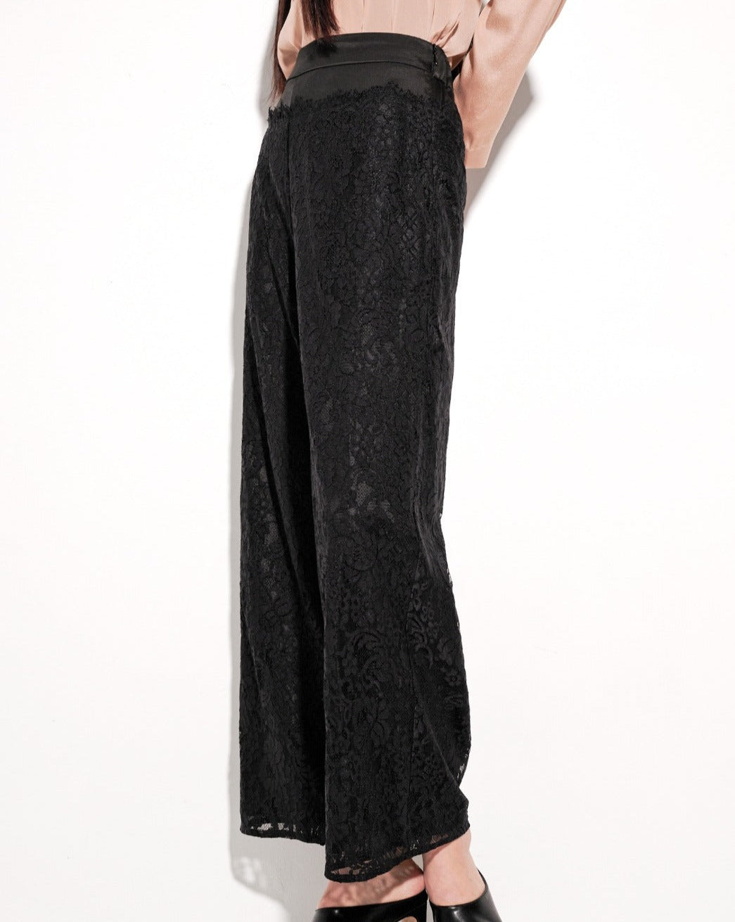 aalis CLEO lace pants (Long black)