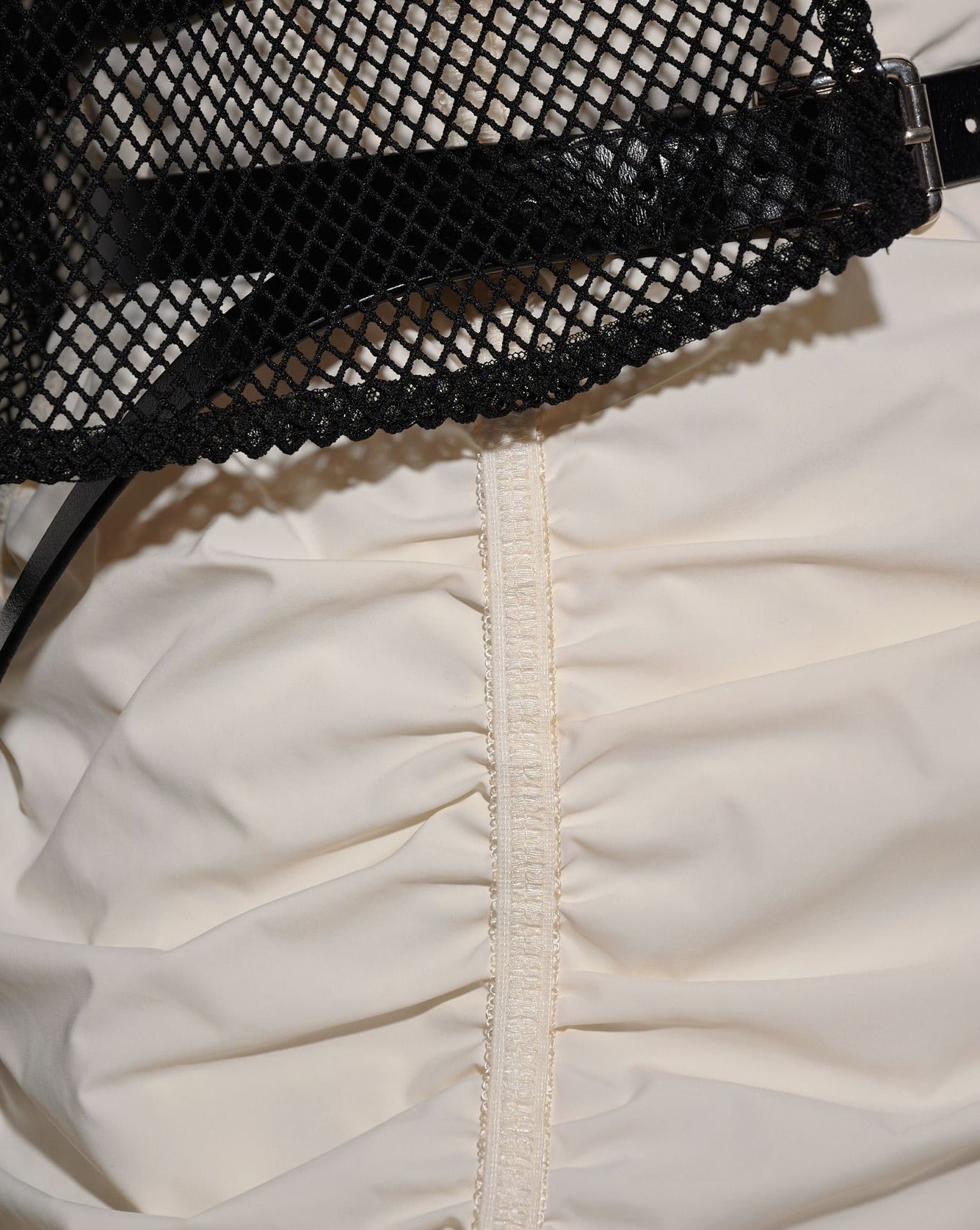 aalis FREDA Ruching pencil skirt (Off white)