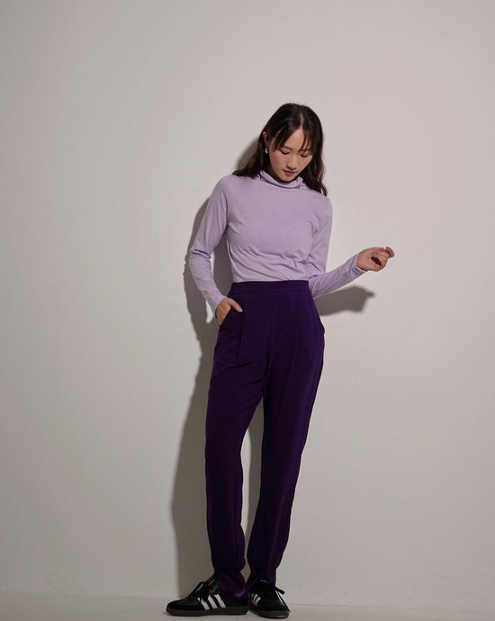 aalis BO turtle neck L/S top (Lilac)