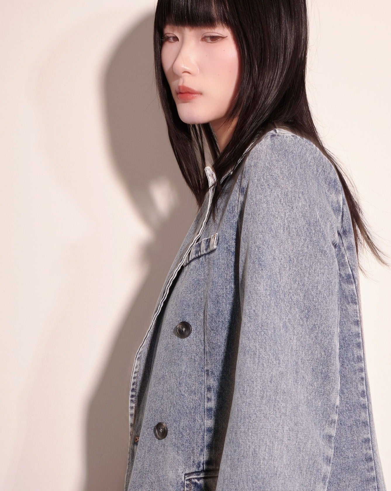 aalis ORLI denim blazer (Blue denim)