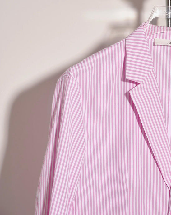 aalis DELLA oversized blazer (Pink stripe)