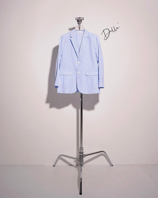 aalis DELLA oversized blazer (Blue stripe)