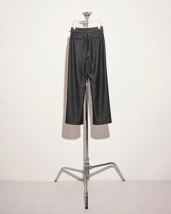 aalis LARIA tuxedo belt super comfort pants (Black)