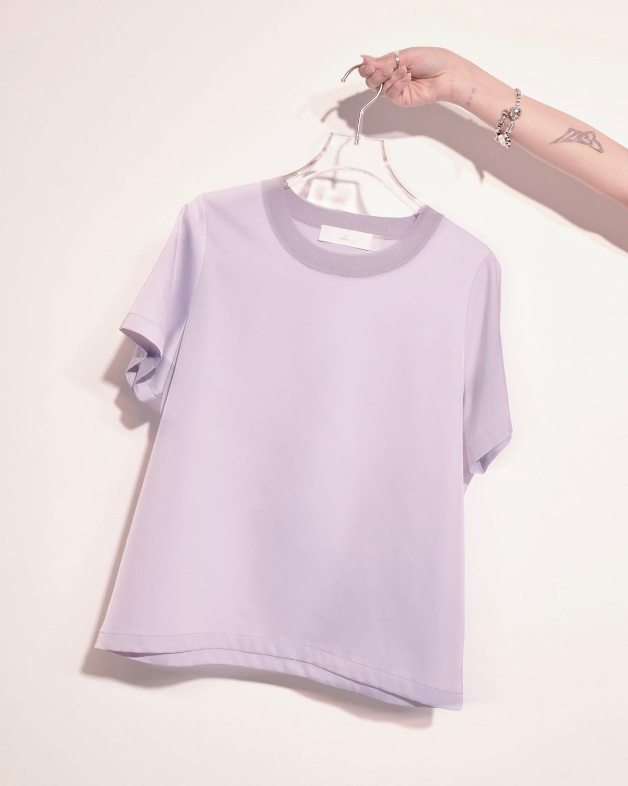 aalis AGGIE SS24 crew neck Tee (Lilac)