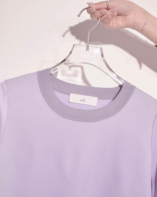 aalis AGGIE SS24 crew neck Tee (Lilac)