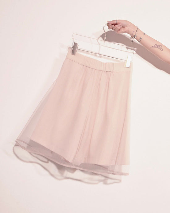 aalis ANNY SS24 cape shorts (Beige)