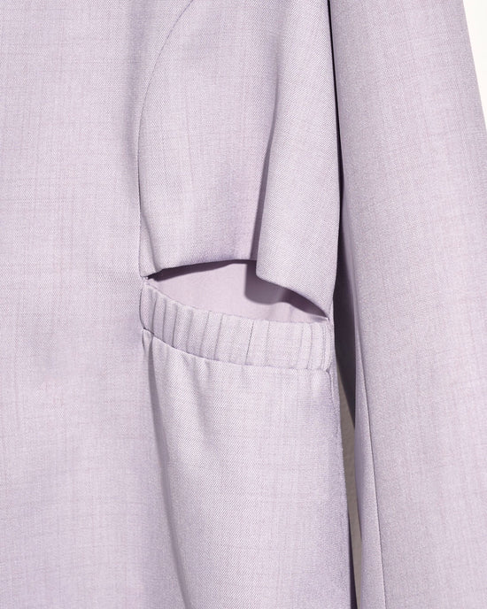 aalis NITA keyhole waist blazer (Lilac)