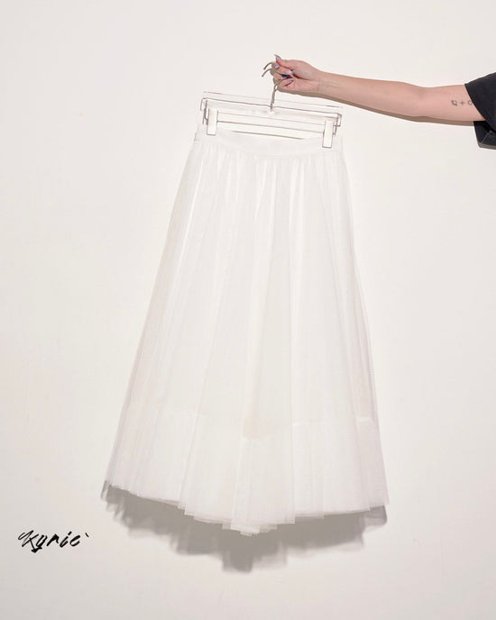 aalis KYRIE lace skirt (White)