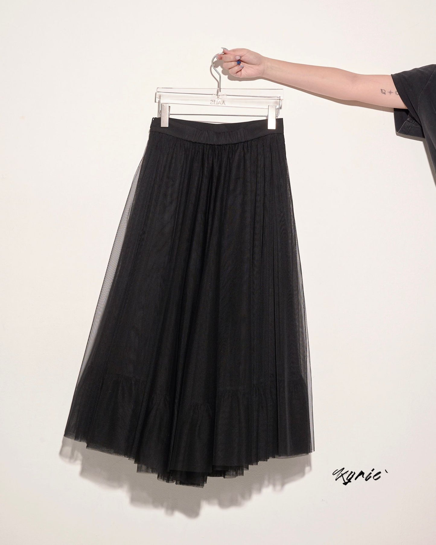 aalis KYRIE lace skirt (Black)