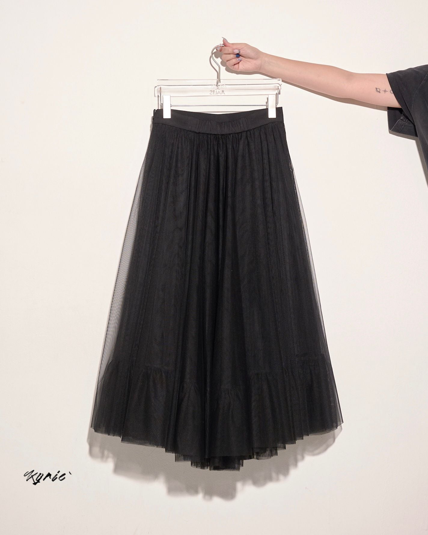 aalis KYRIE lace skirt (Black)