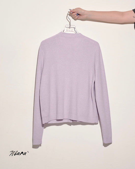 aalis NIARA 4 pockets roundneck cardigan (Lilac)