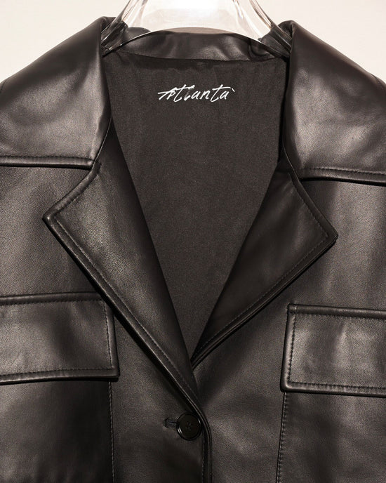 (Pre-order) aalis ATLANTA leather jacket (5 colours - Custom size)