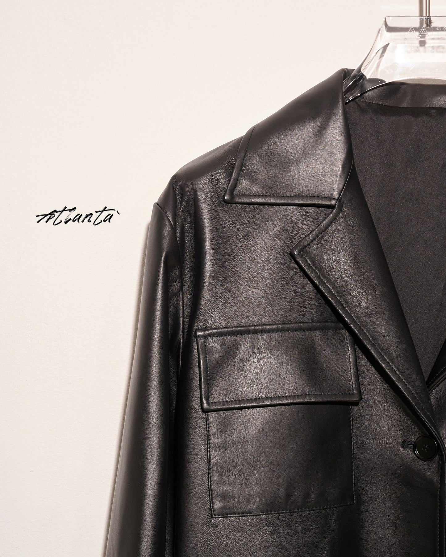 (Pre-order) aalis CAMDEN FW24 leather jacket (5 colours - Custom size)