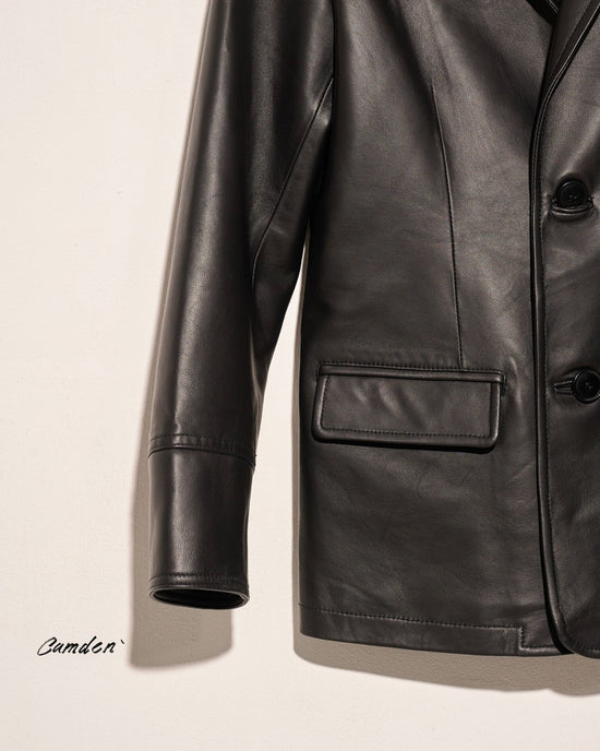 (Pre-order) aalis CAMDEN FW24 leather jacket (5 colours - Custom size)