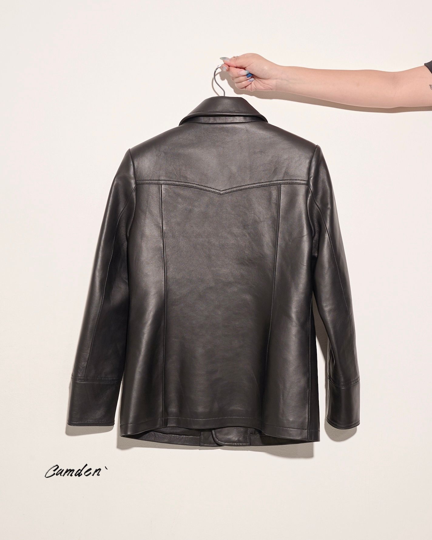 (Pre-order) aalis CAMDEN FW24 leather jacket (5 colours - Regular size)