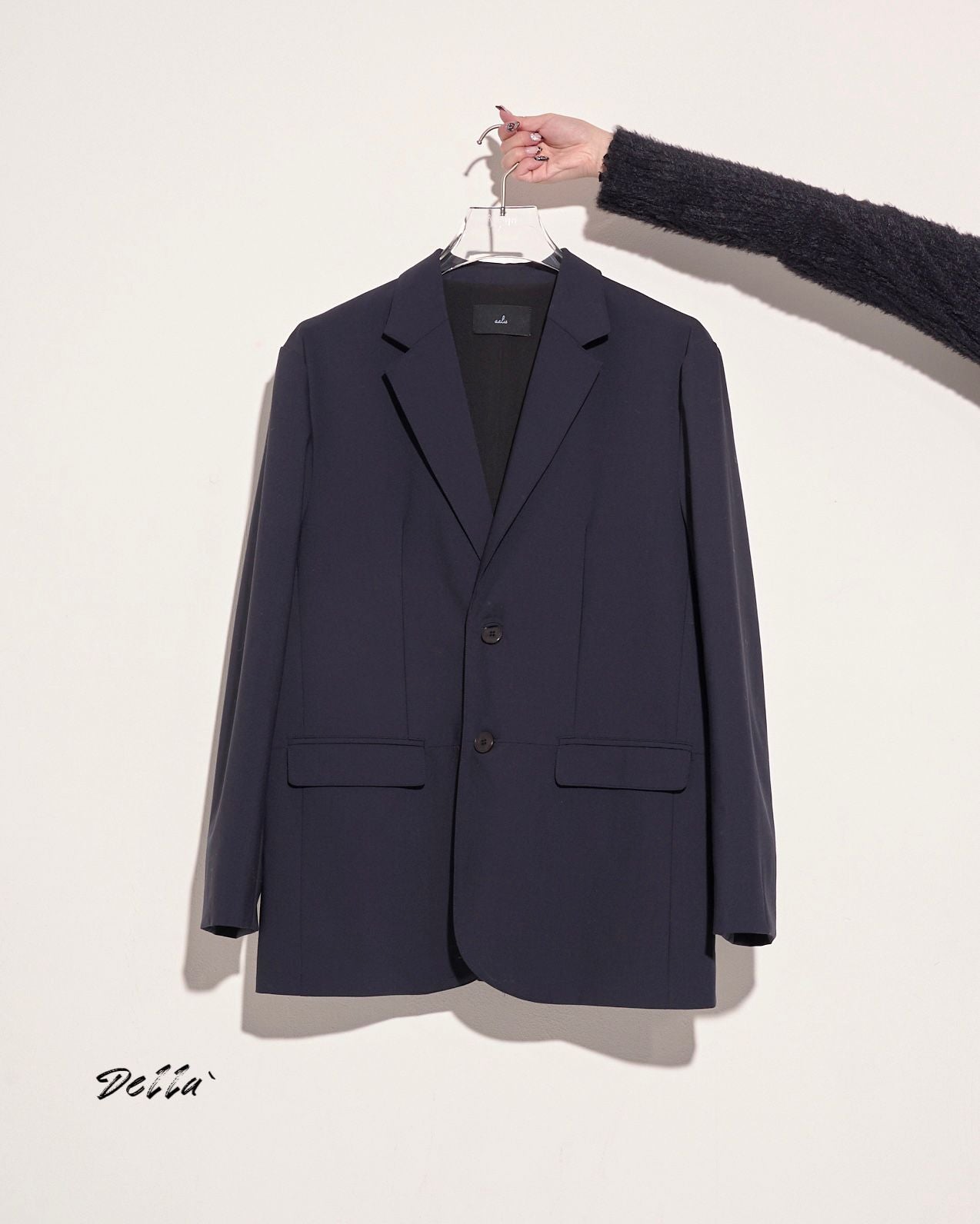 aalis DELLA FW24 oversized blazer (Navy)