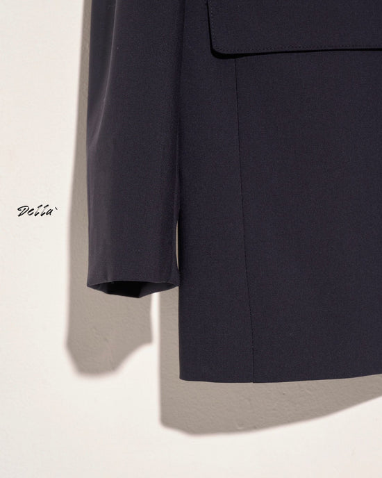 aalis DELLA FW24 oversized blazer (Navy)