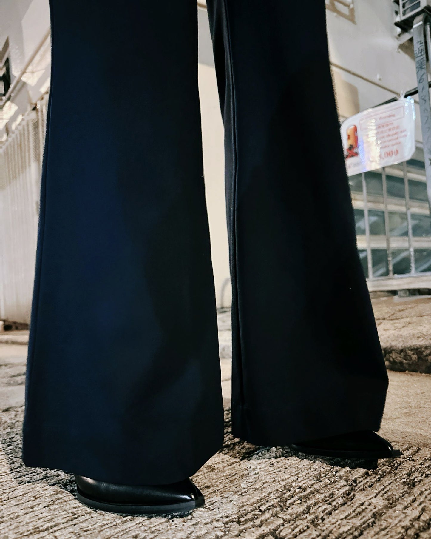 aalis KARISA high rise straight leg pants (Navy)