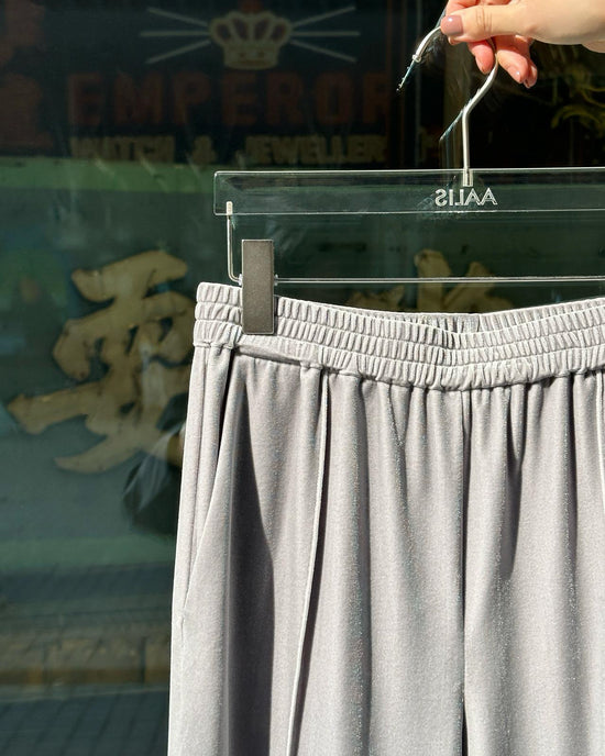 aalis IZZY velvet pants (Lt Grey)