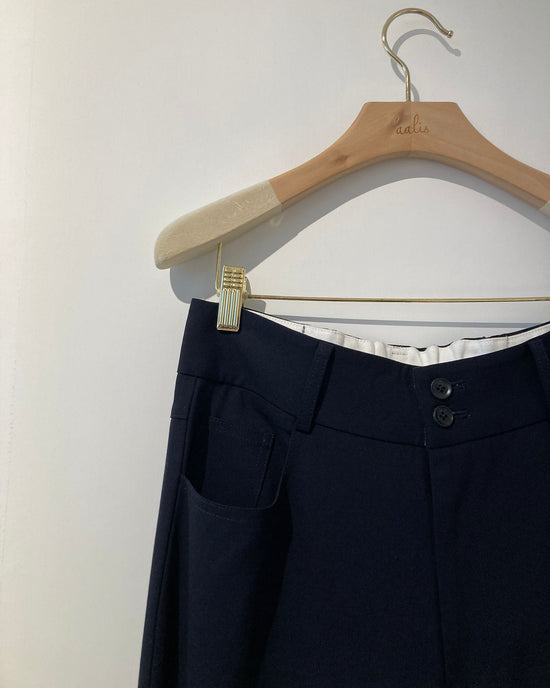 aalis KARISA high rise straight leg pants (Navy)