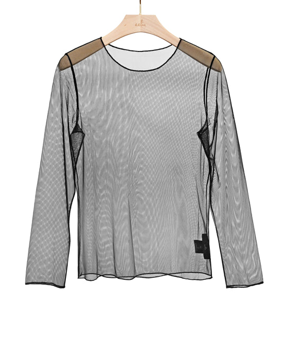 Load image into Gallery viewer, aalis CAIRON mesh top (Black)
