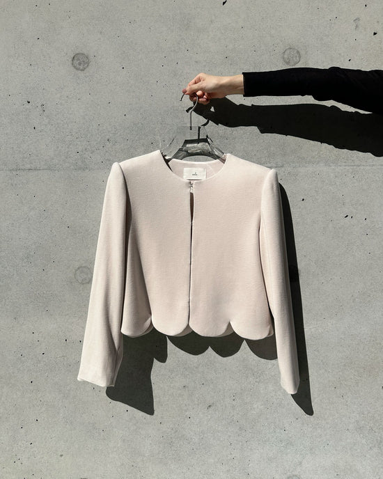 aalis VICTORIA Wool Jacket (Ecru)