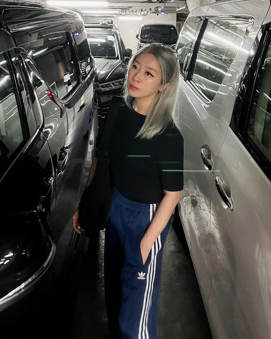 aalis HARU fitted s/s cotton top (Black)