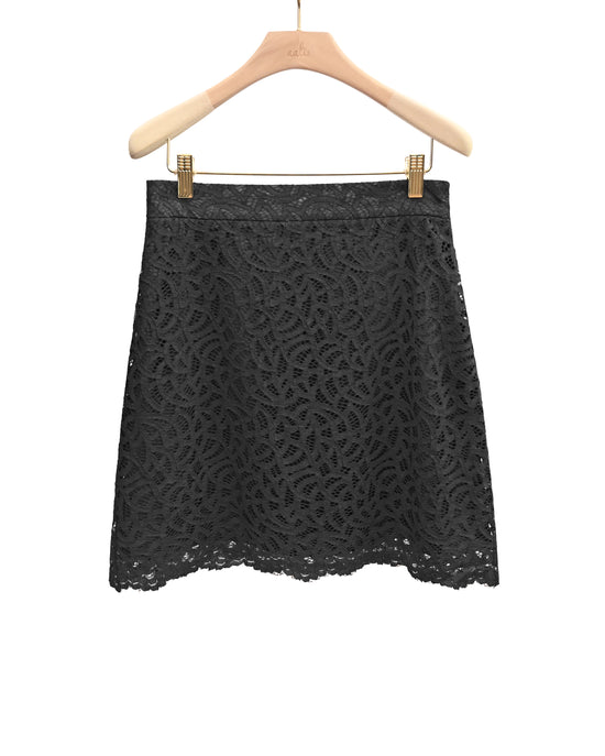 aalis ROSA Lace Skirt (Charcoal)