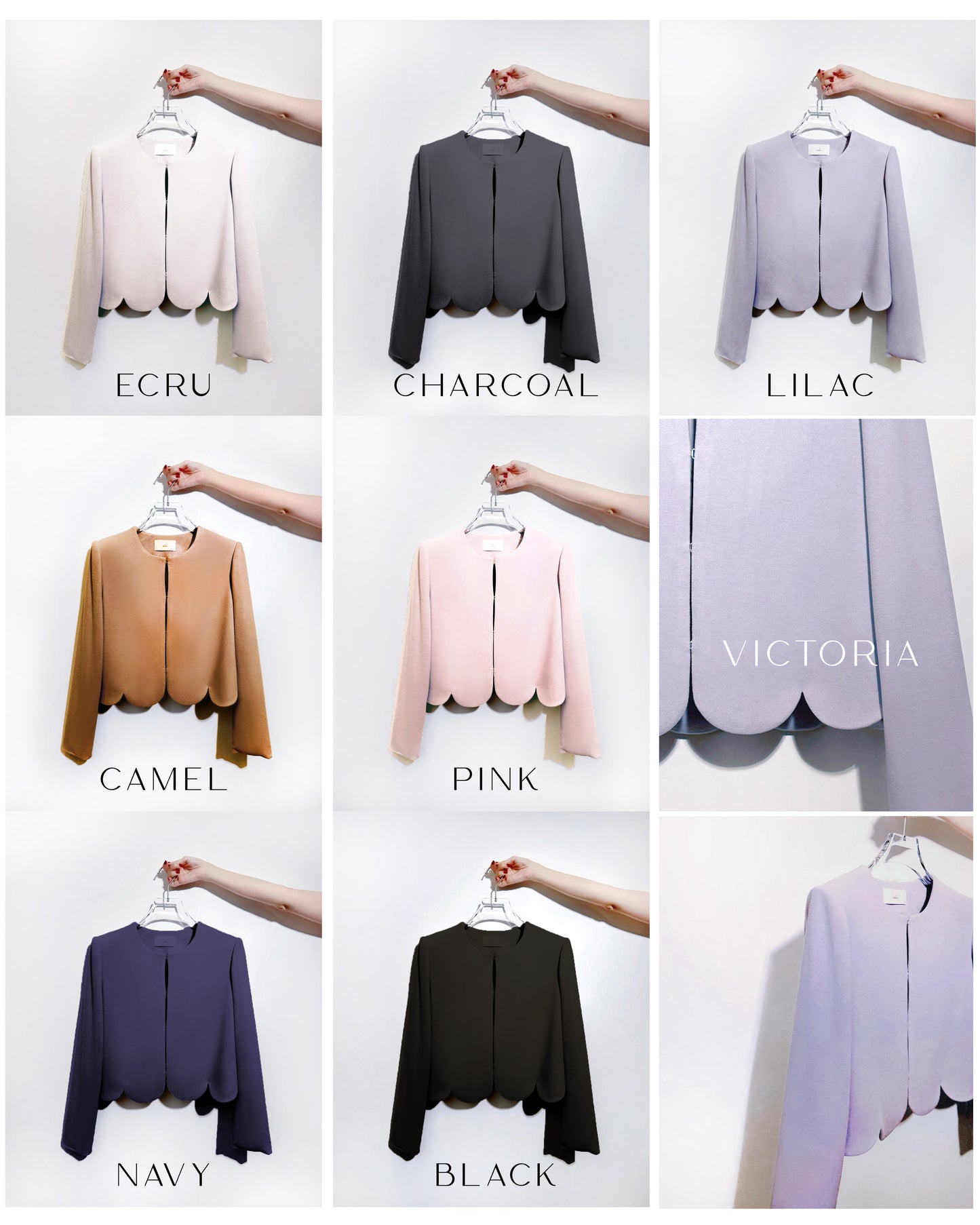 aalis VICTORIA Wool Jacket (NAVY)