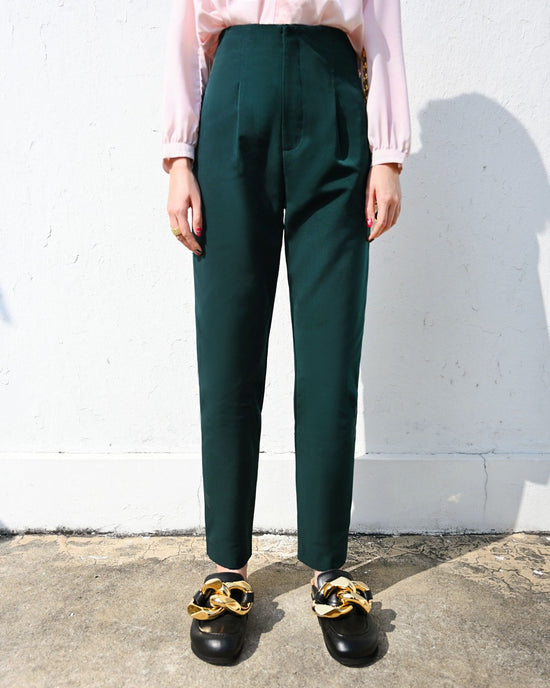 aalis FARHA baggy pants (Green)