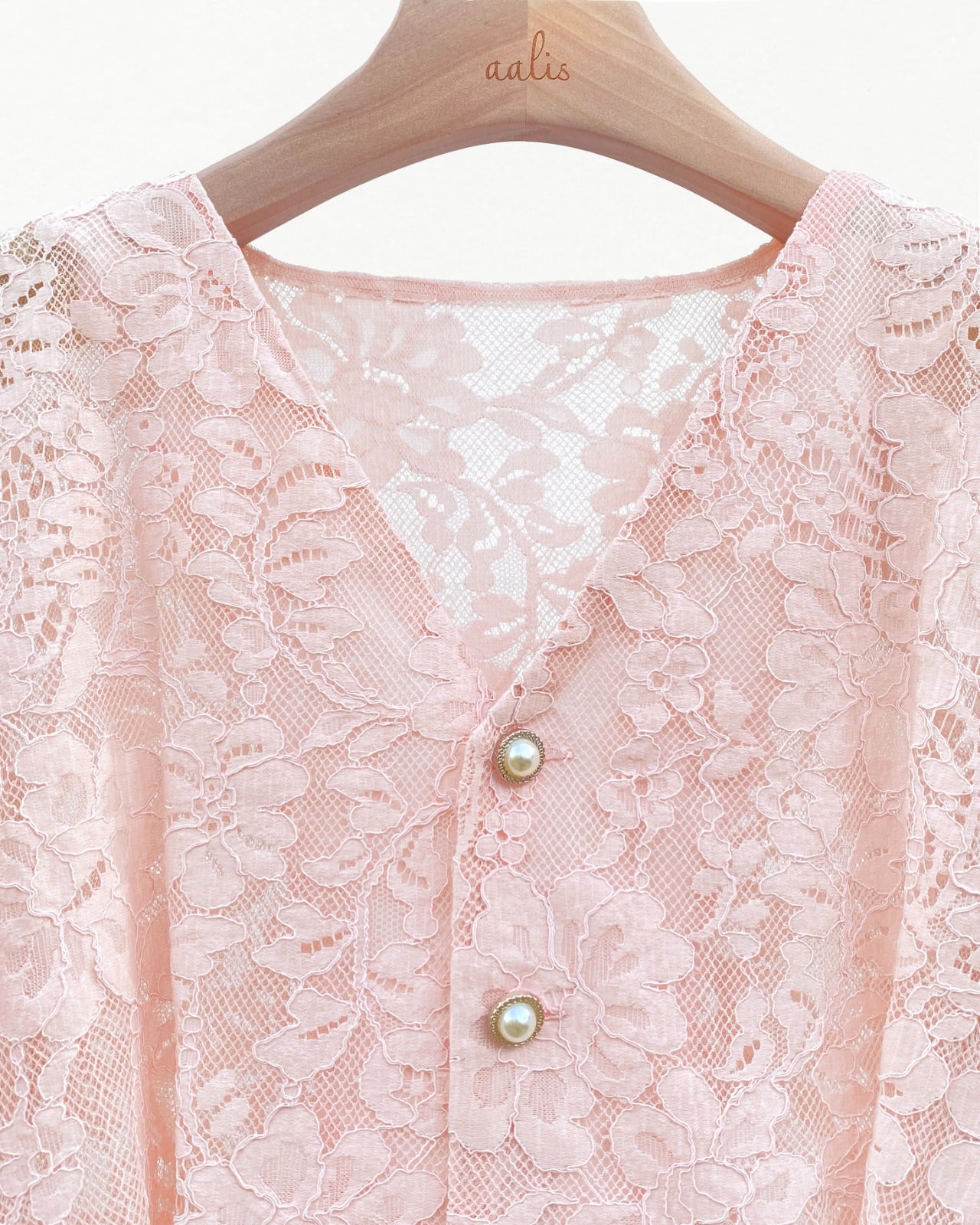 aalis ROW lace jacket (Pink)