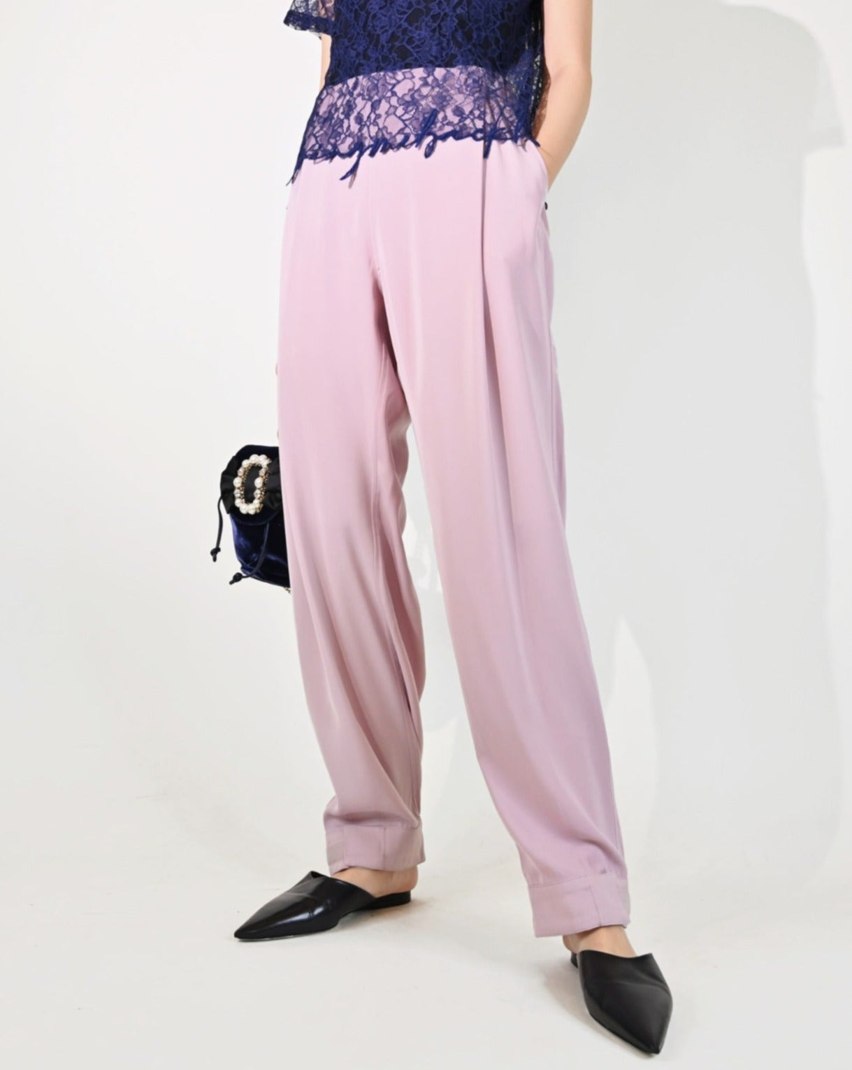 aalis OWENA velcro pants (Pink)