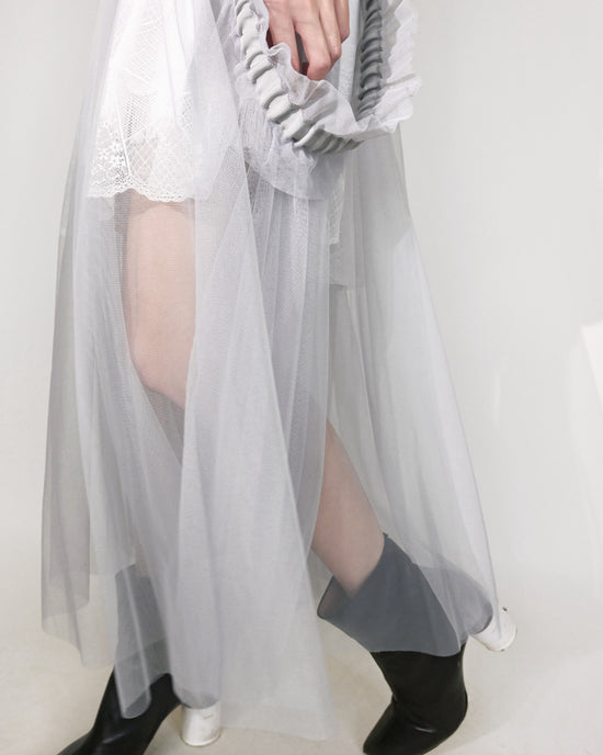 aalis ALEAH mesh skirt (Grey)