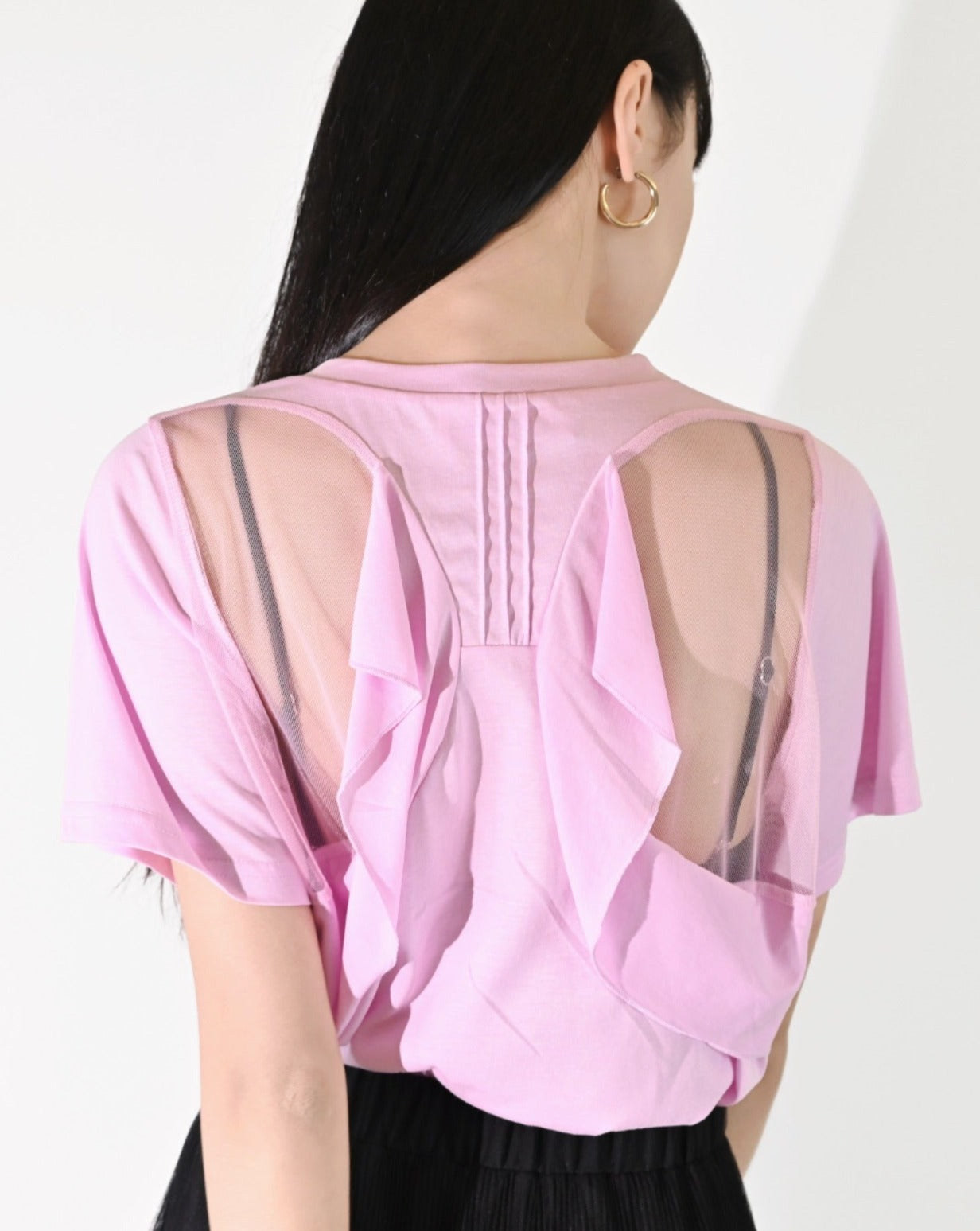 aalis ADDYSON racer back mesh top (Pink)