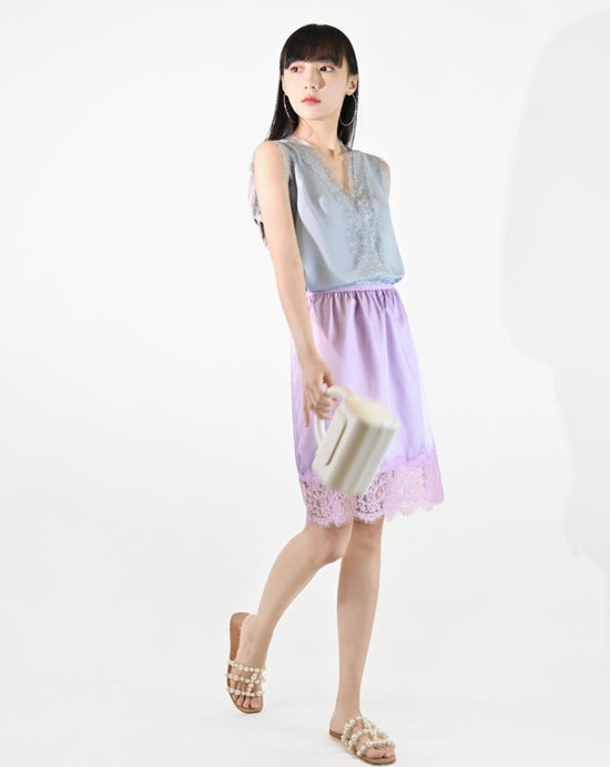 aalis MALI short lining skirt (Lilac)