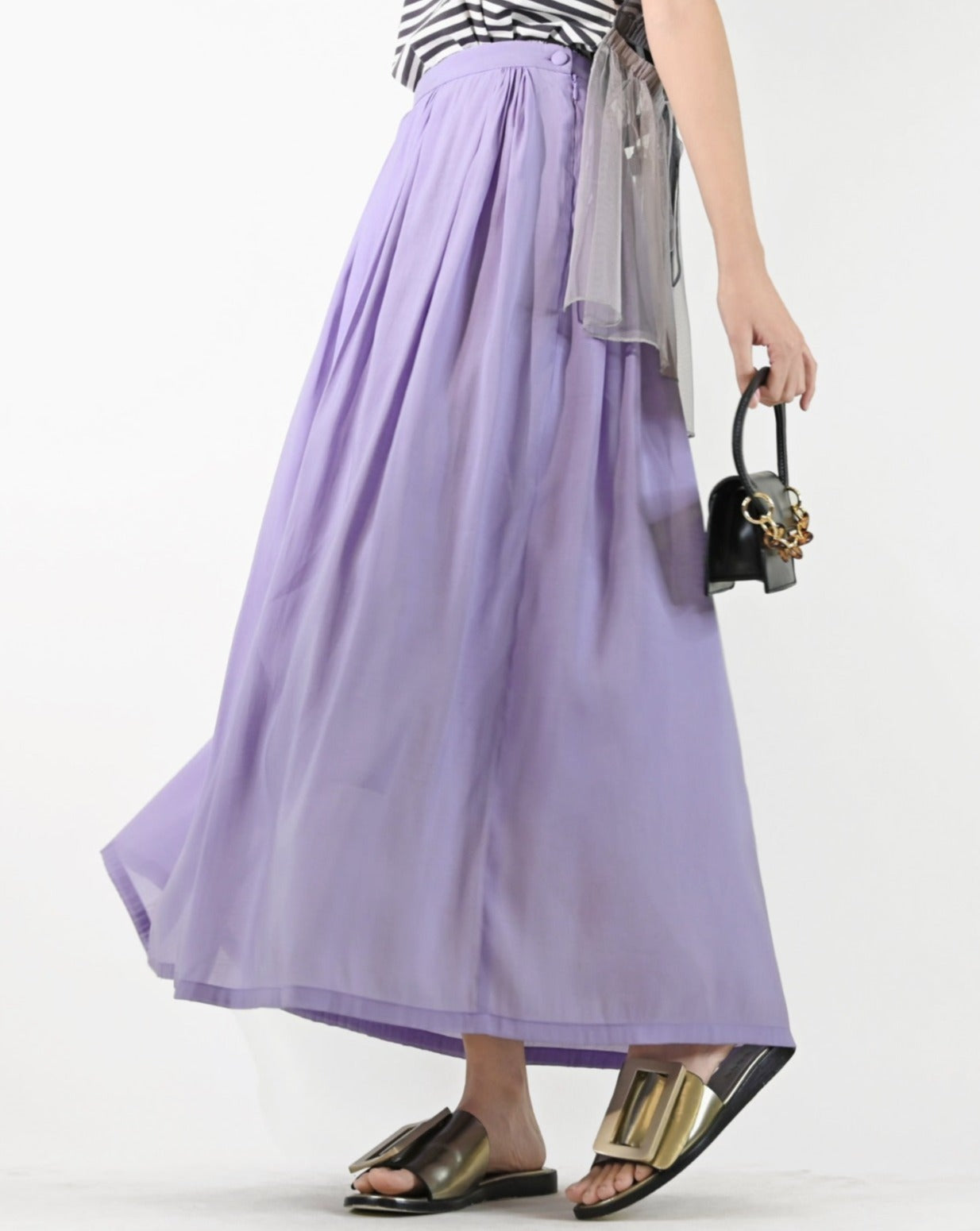 aalis HOOMI organza full skirt (Lilac)