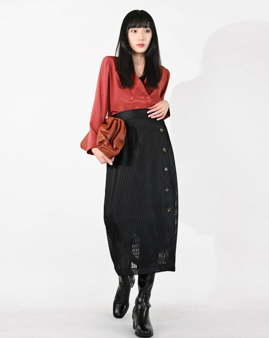 Buy Black Skirts for Women by Koton Online | Ajio.com