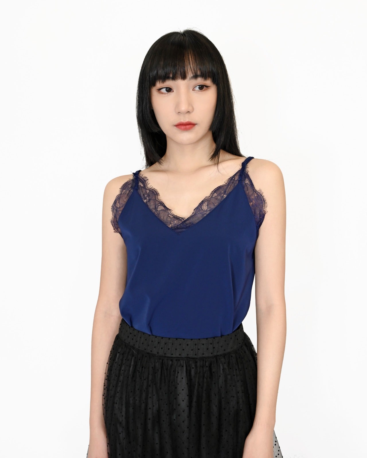 aalis CAMILA lace camisole (Navy)