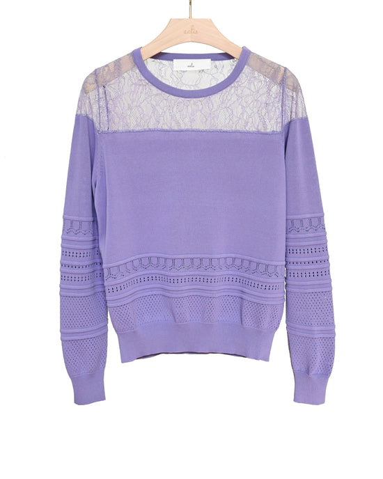 Load image into Gallery viewer, aalis CANDICE sweater (Purple)

