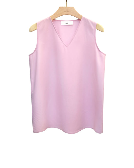 Load image into Gallery viewer, aalis DADA v neck tank (Light pink)
