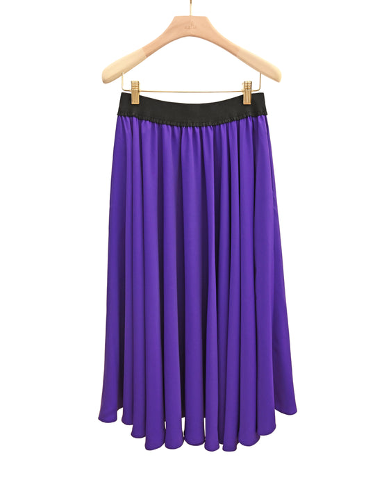aalis EKET elastic waistline skirt (Purple)