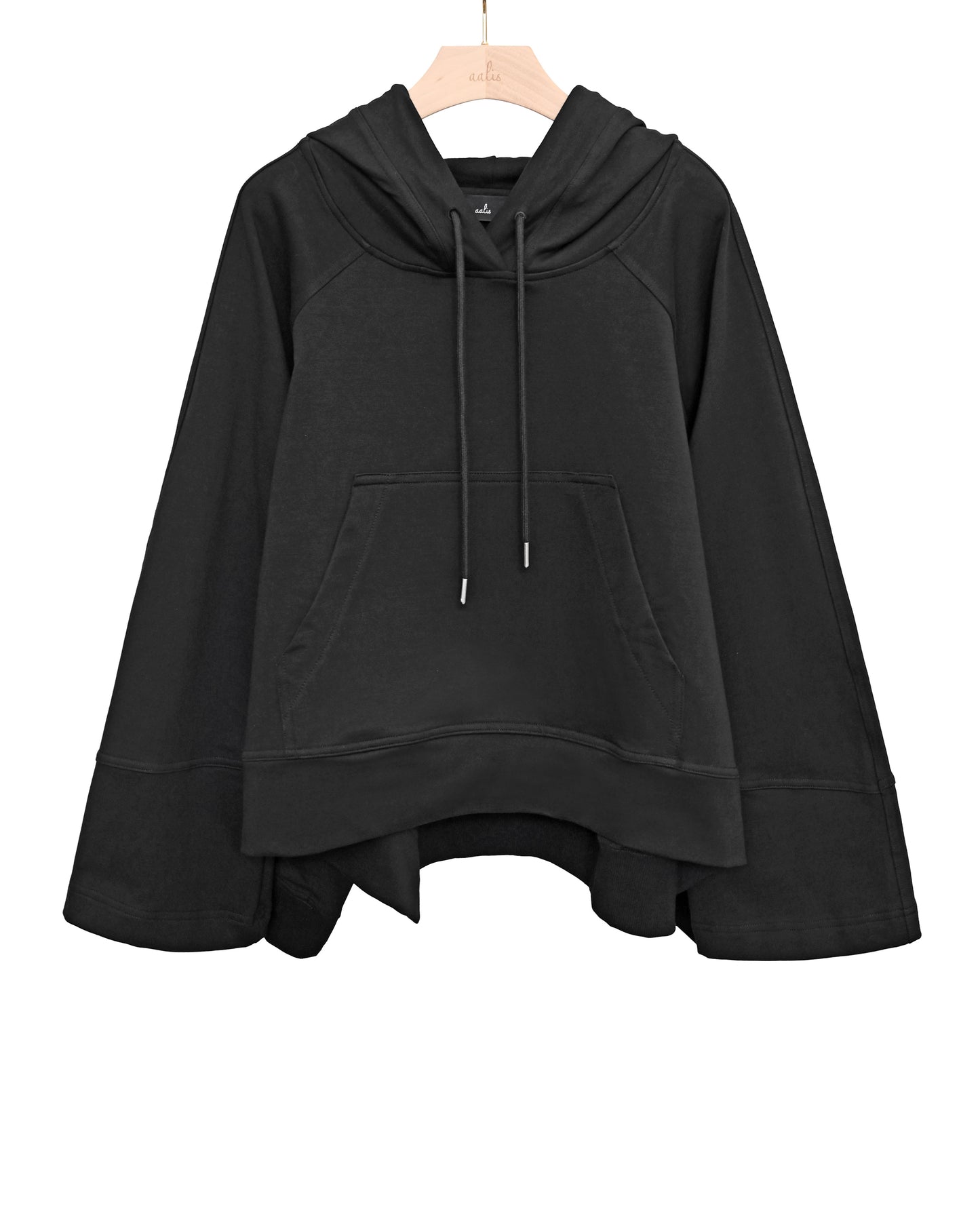 aalis FAYETTE loose fit sweat hoodie (Black)