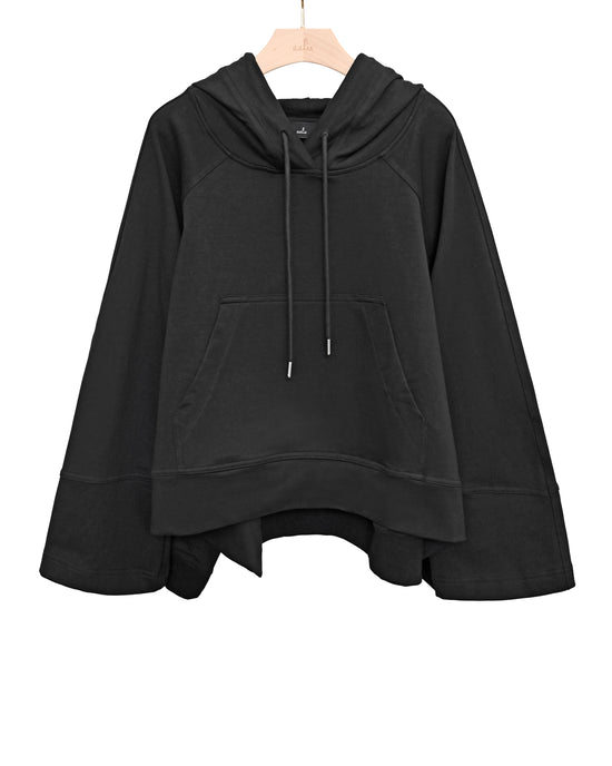 aalis FAYETTE loose fit sweat hoodie (Black)