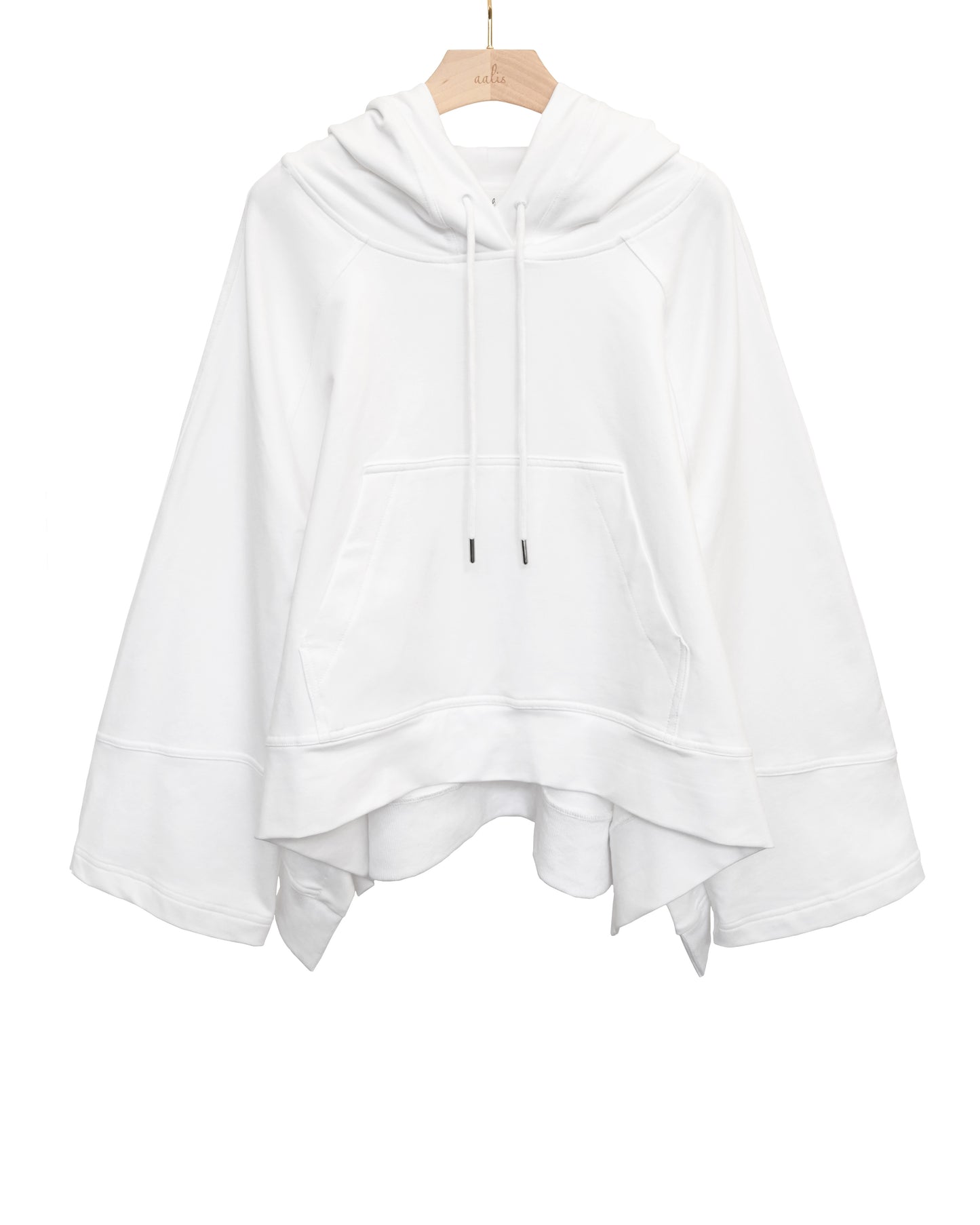 aalis FAYETTE loose fit sweat hoodie (White)