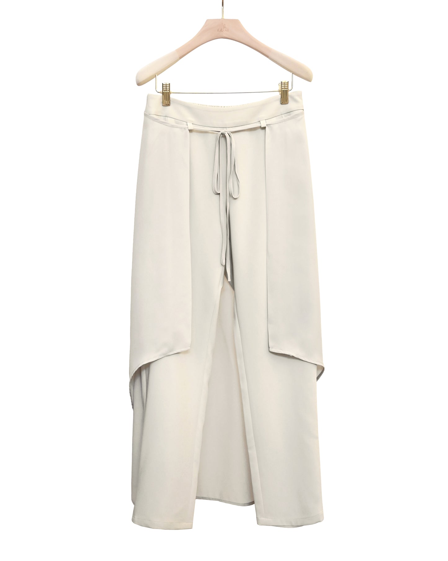 Load image into Gallery viewer, aalis JELLY skirt pants (Light beige)
