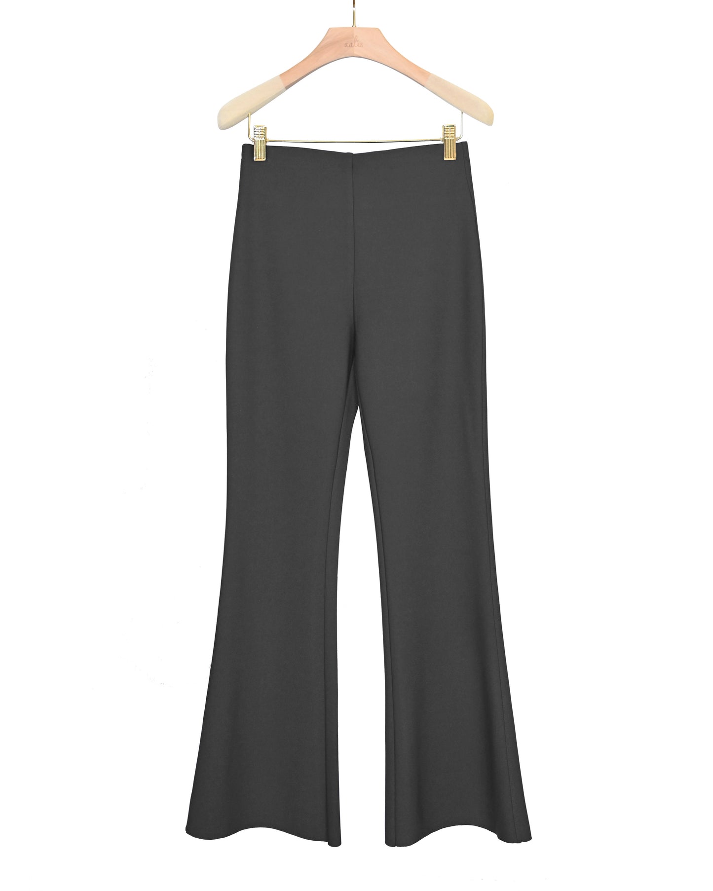 aalis LILI double knit flare pants (Charcoal)