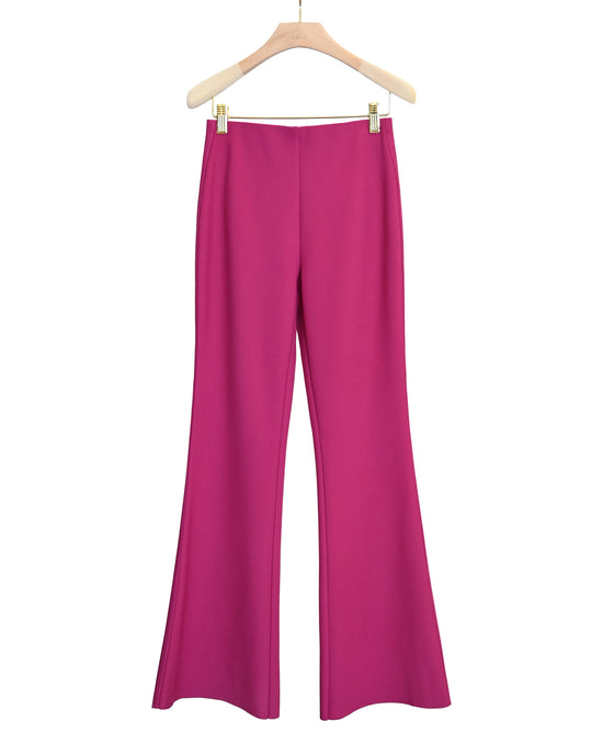 Load image into Gallery viewer, aalis LILI double knit flare pants (Magenta)

