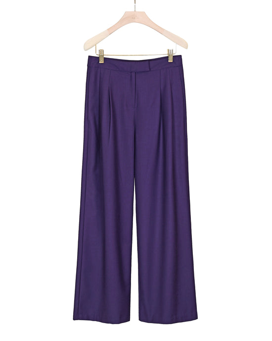 aalis NAY 西装裤（紫色）