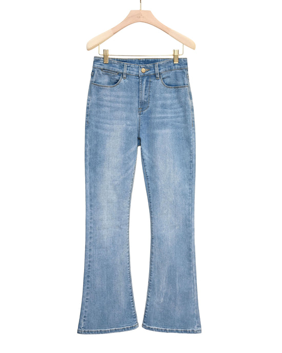 aalis OAK flare denim jeans (Light denim)
