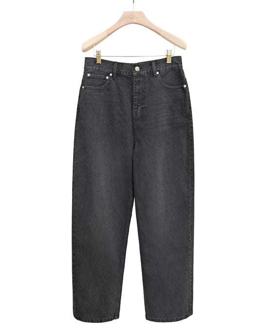 Load image into Gallery viewer, aalis OLYMPIA denim jeans (Black denim)
